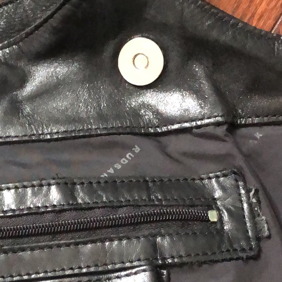 Supple leather Rudsak shoulder bag - Picture 9 of 16